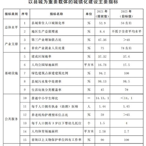 2025年国家对小县城政策展望