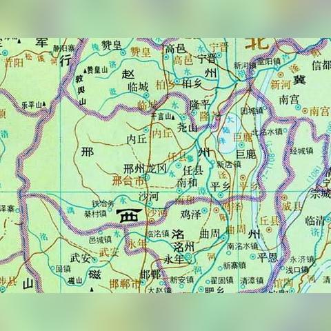 邢台最新地图的探索与解读